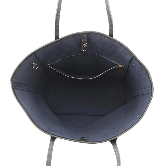 LOUIS VUITTON Neverfull Size MM Monogram Empreinte Leather Noir M45685 - Picture 8 of 13